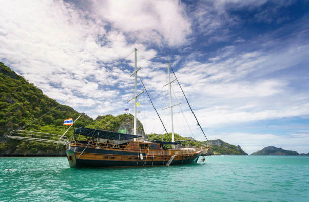 精品白帆船出海安通國家公園一日遊(含自助午餐)→泰式料理(僅司機接送)
