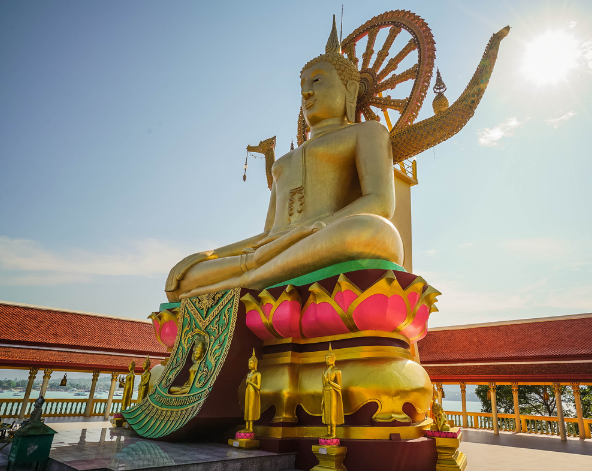 環島觀光行程(中文導遊導覽 阿公阿嬤石/大金佛/納蒙瀑布)→海景景觀餐廳(僅此日含中文導遊)